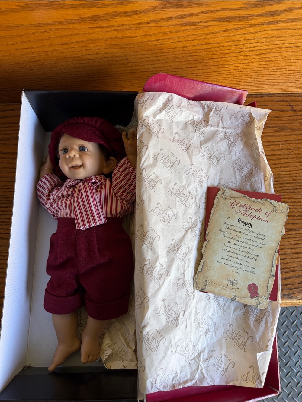 D’anton porcelain doll Gregory